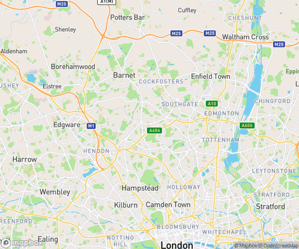 We cover all of North London